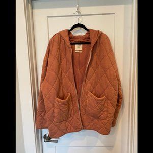 Urban Outfitters Freja Quilted Hooded Jacket